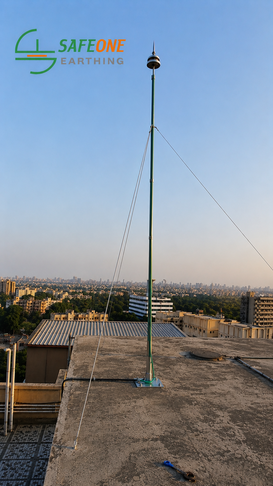 Lightning Arrester Installation and Lightning Protection System